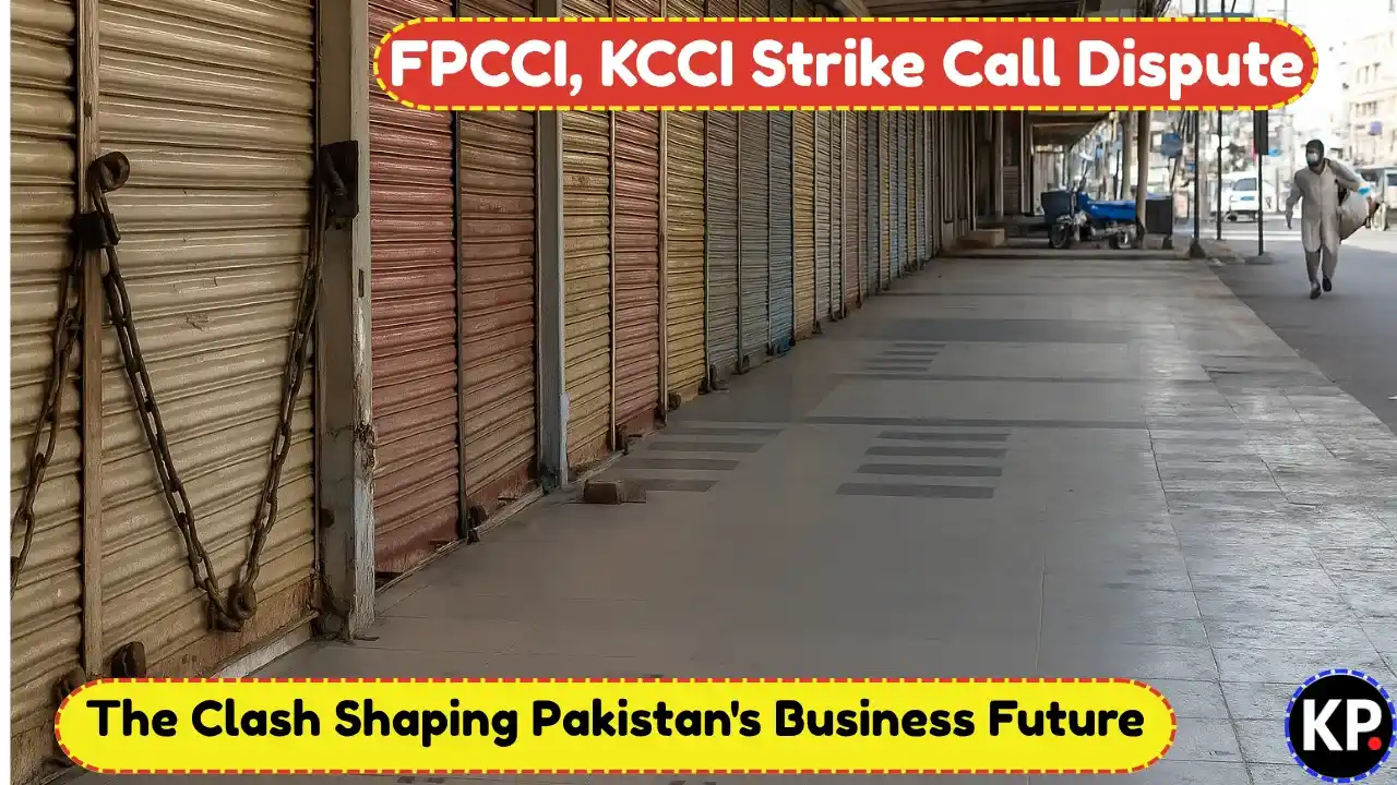 FPCCI, KCCI Strike Call Dispute: The Clash Shaping Pakistan's Business Future